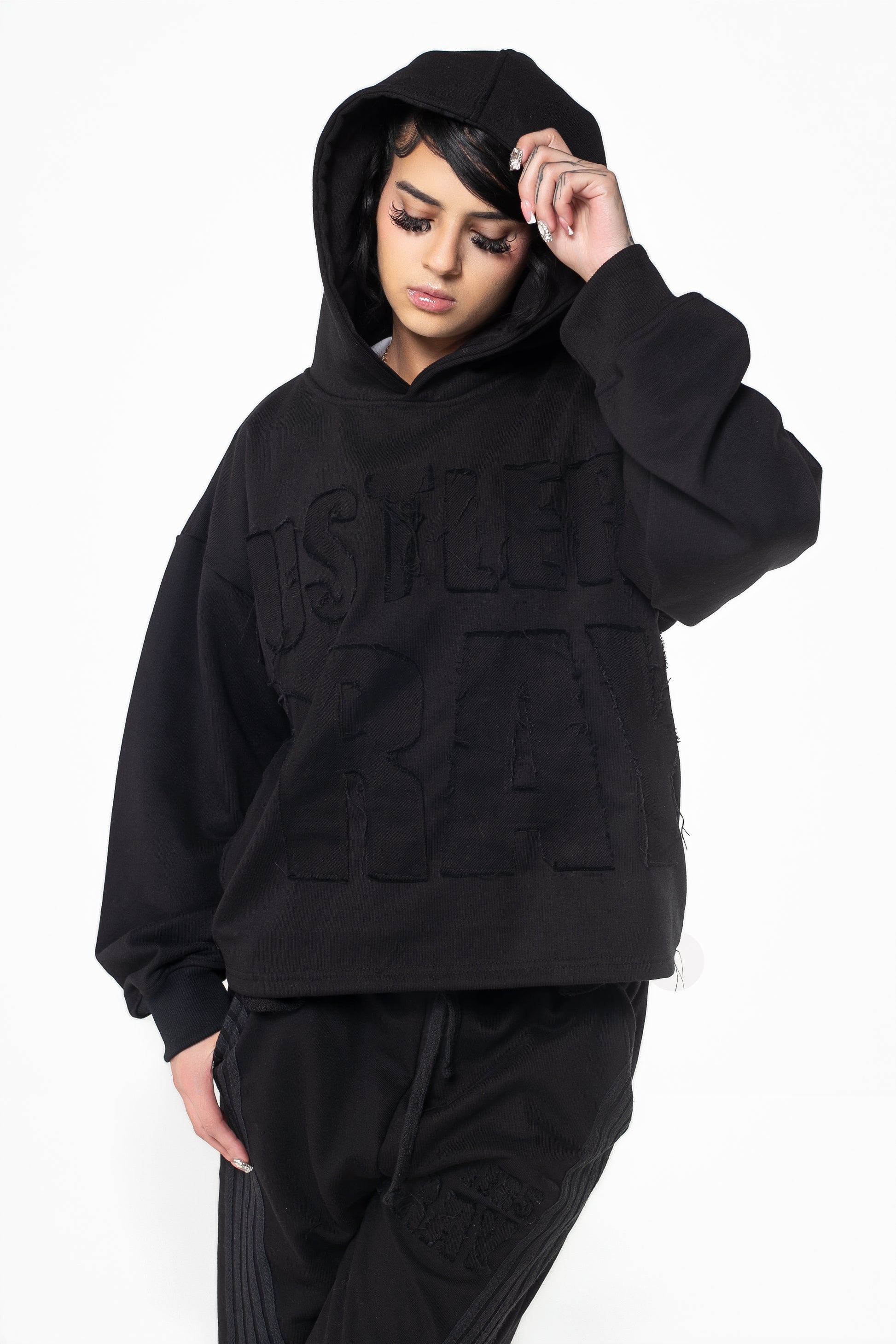 BLACK HP PULLOVER
