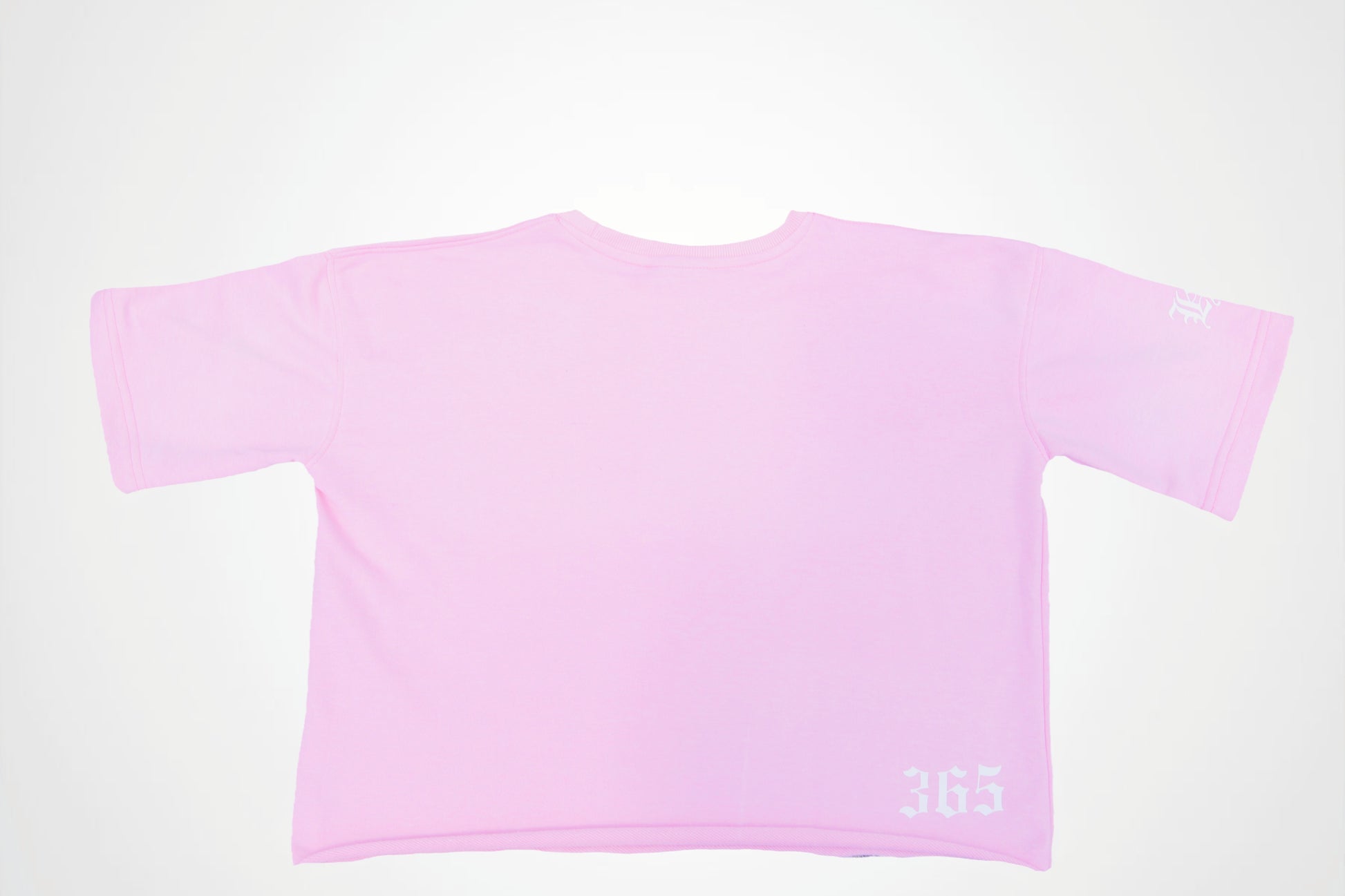 Hustlers Pray  "Raw Edge" Distressed Heavyweight Crop Tee
